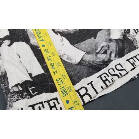 90s Barney Fast Fife Andy Griffith Show All Over Print Shirt Mayberry Size XL - Picture 7 of 7